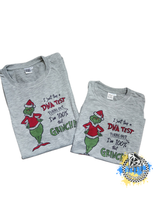 I Just Took A DNA Grinch Christmas Girls Boys Girls Shirt Boys Shirt