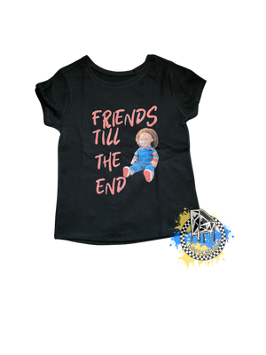 Chucky Friends Till The End Boys Shirt Girls Shirt Halloween