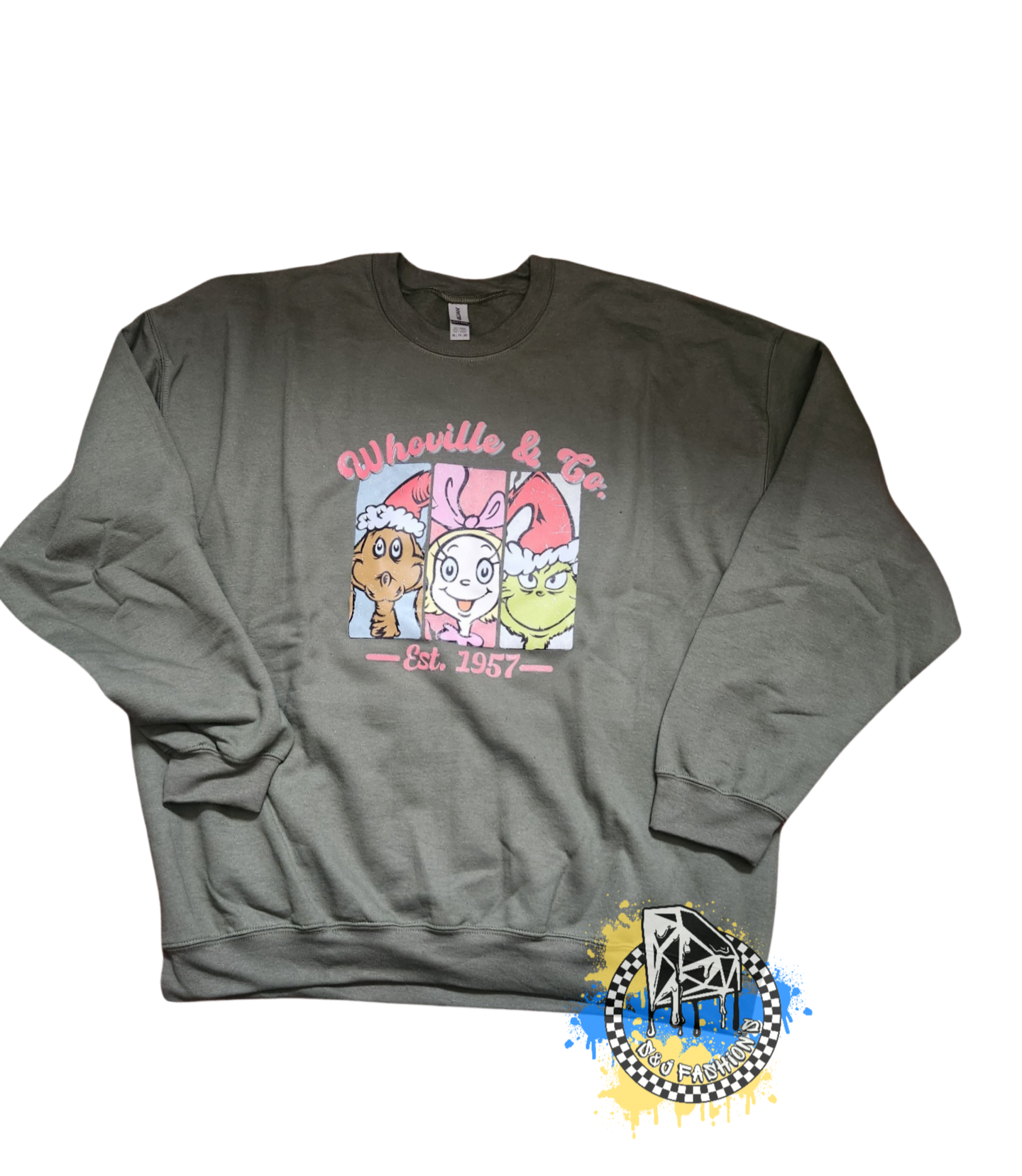 Whoville & Co Grinch Christmas Boys Shirt Girls Shirt Ladies Shirt Mens Shirt