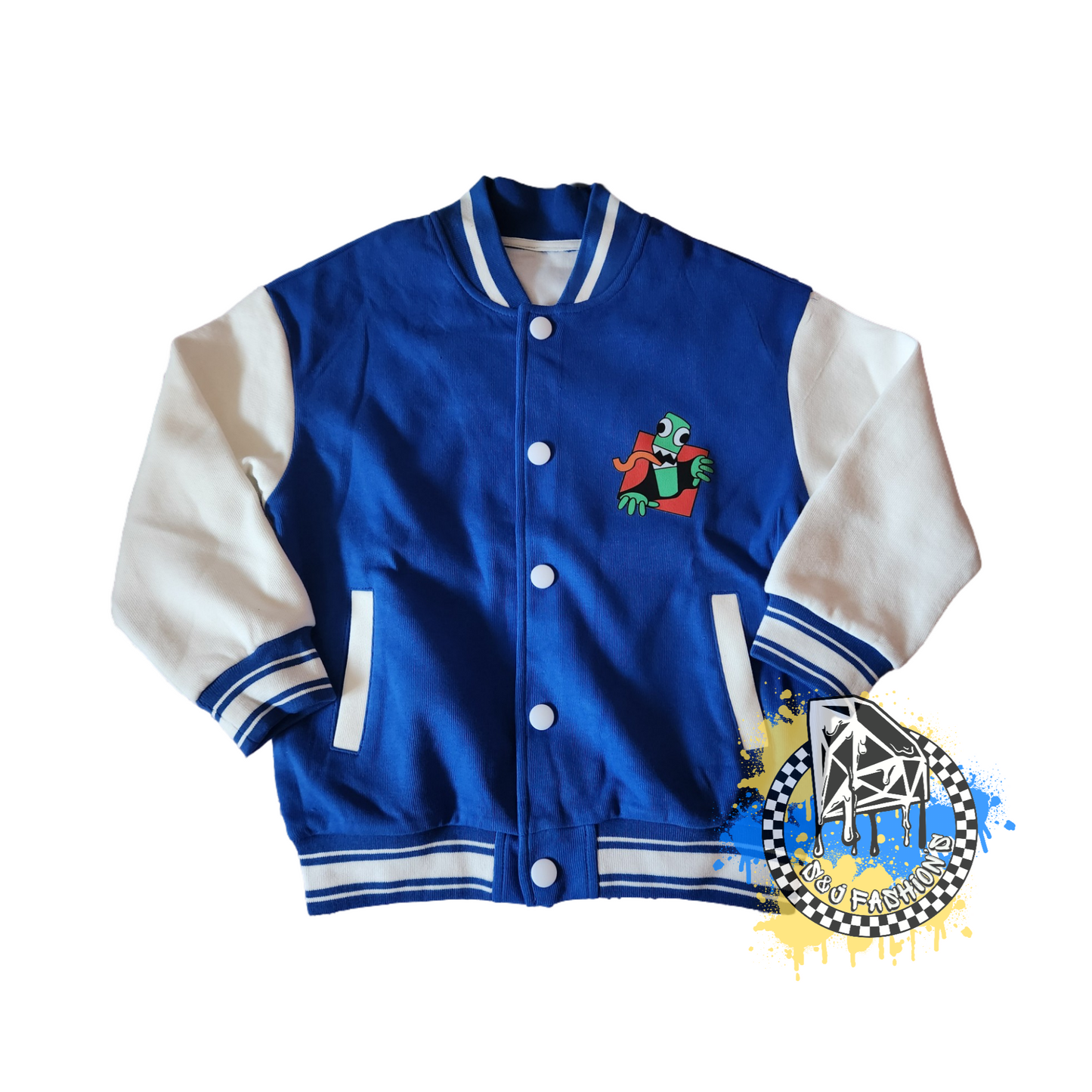 Rainbow Friends Varsity Jacket