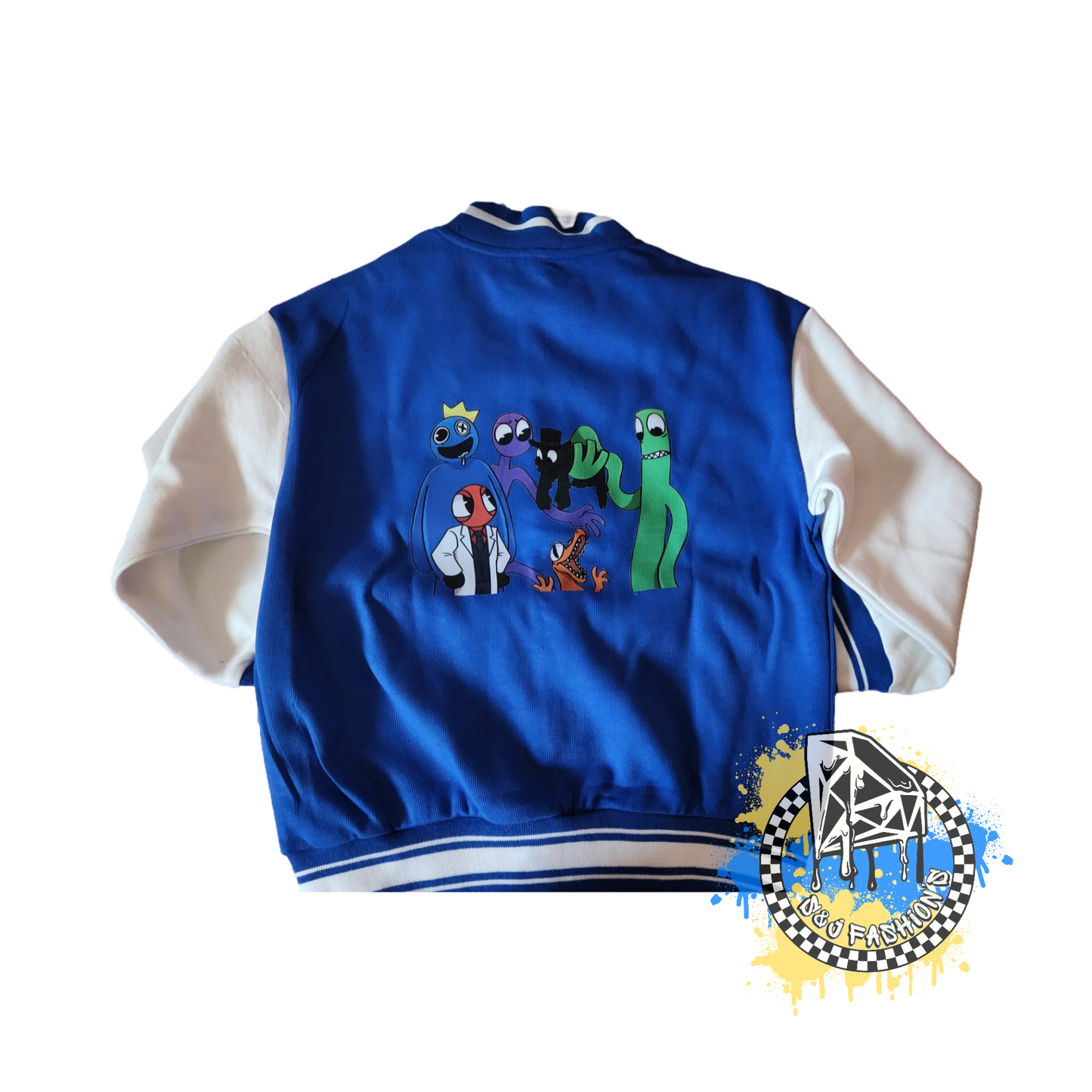 Rainbow Friends Varsity Jacket