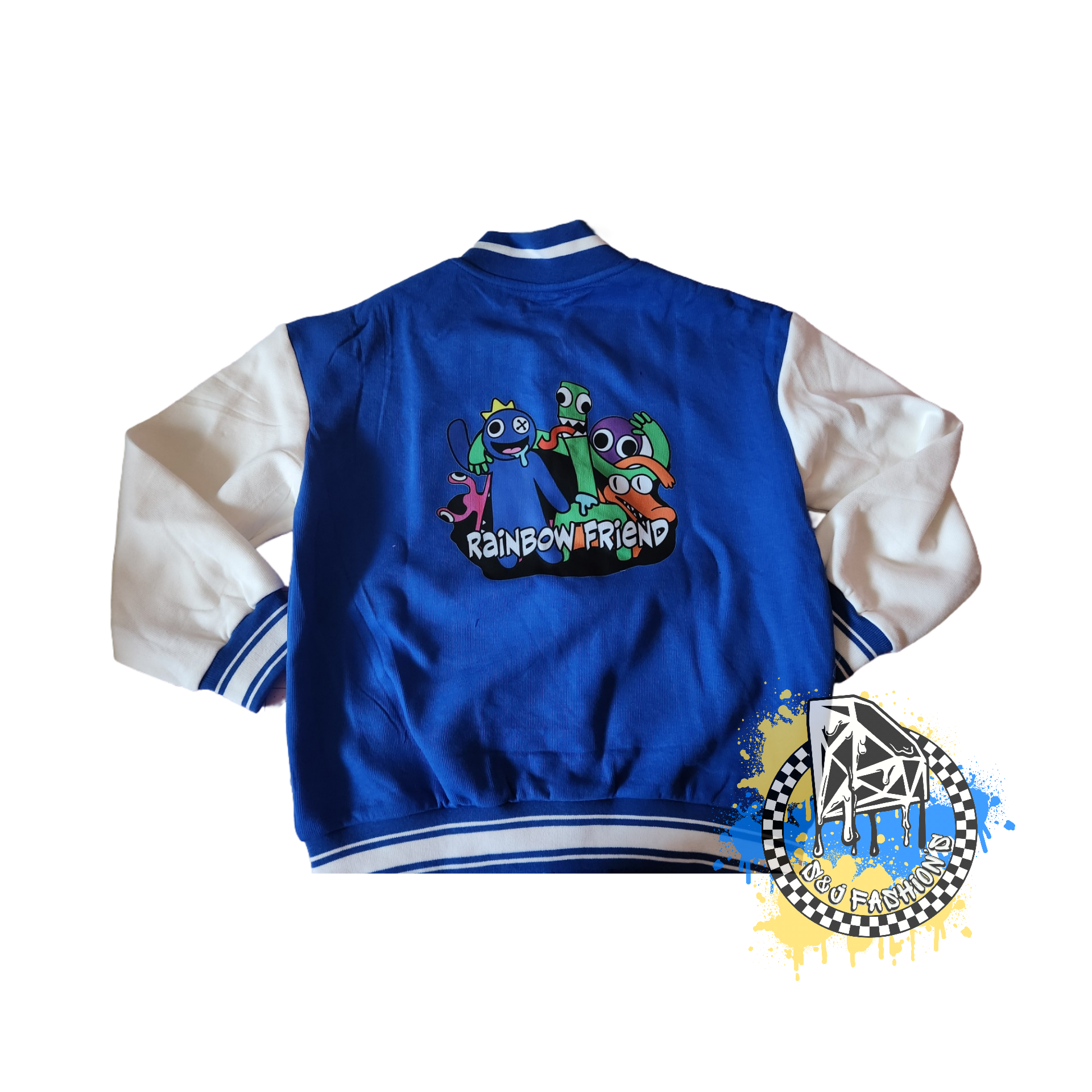 Rainbow Friends Varsity Jacket