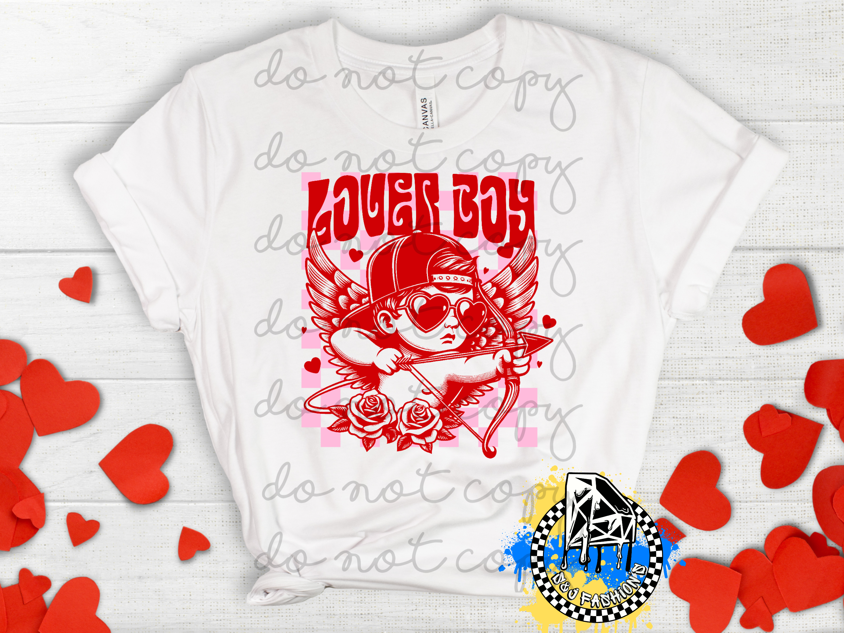 Lover Boy Valentine's Mens Shirt Ladies Shirt Girls Shirt Boys Shirt