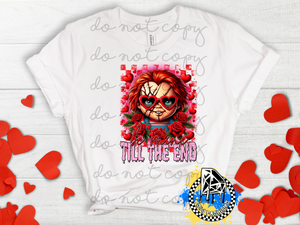 Chucky Horror Valentine's Mens Shirt Ladies Shirt Girls Shirt Boys Shirt