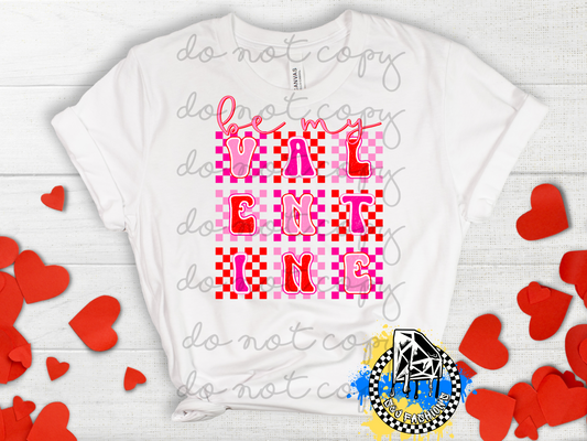 Love My Valentine's Mens Shirt Ladies Shirt Girls Shirt Boys Shirt