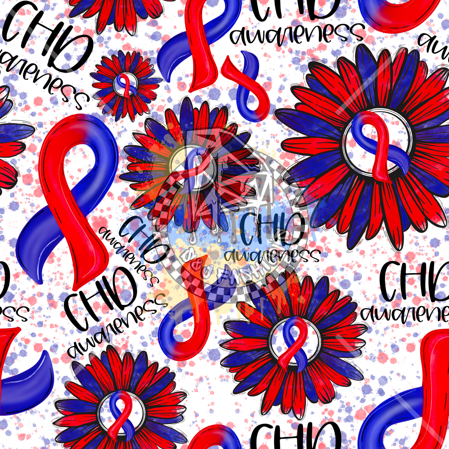 CHD Awareness Handmade