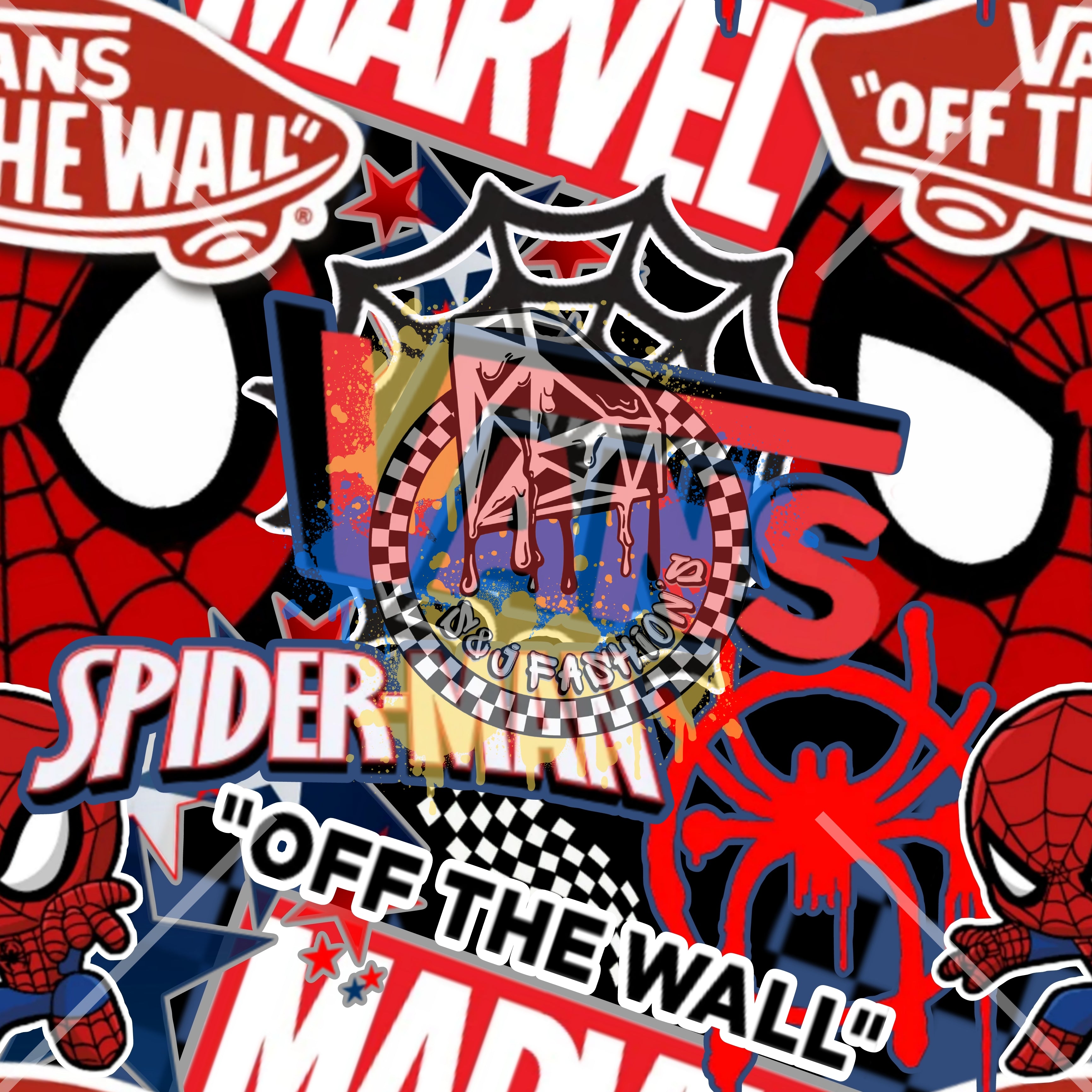 Vans Spiderman Handmade