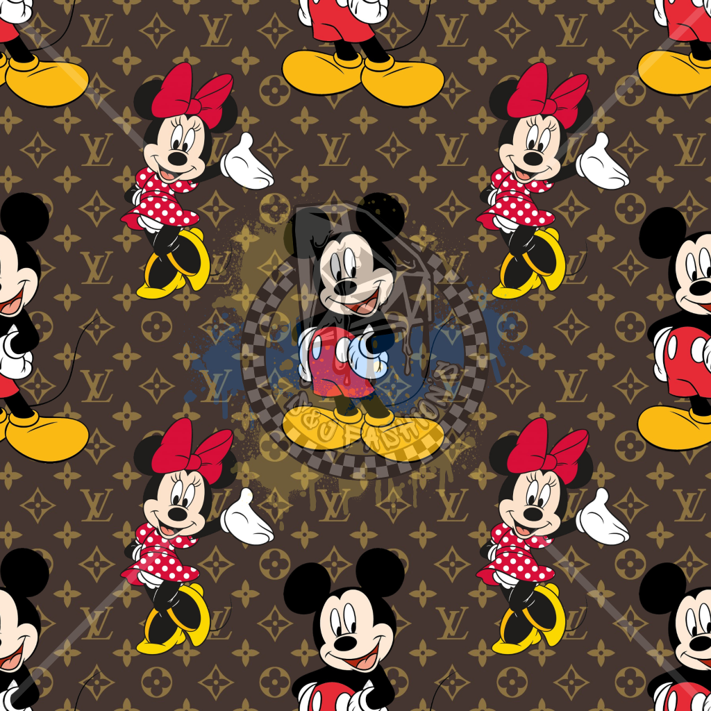 Mickey & Minnie LV Handmade