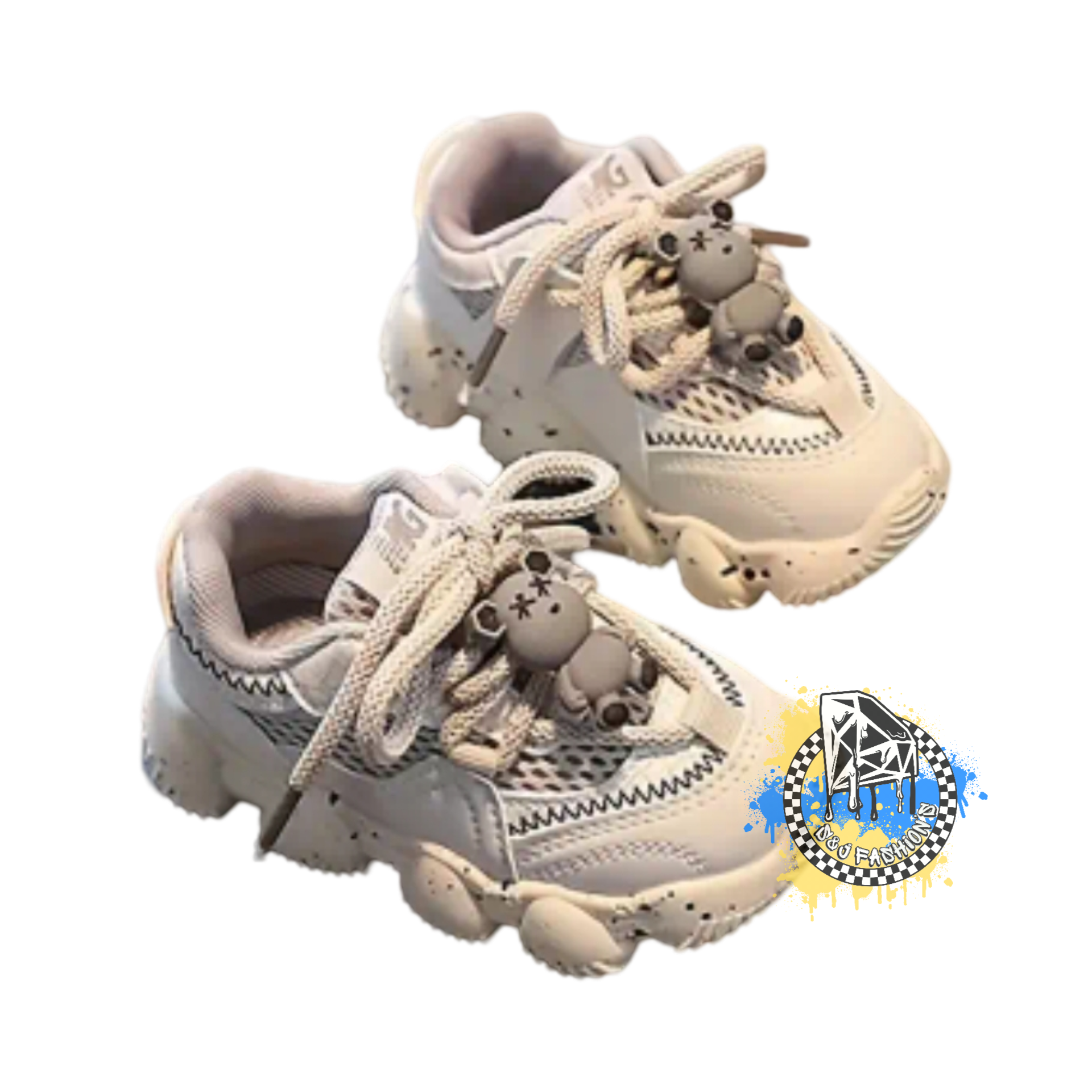 Teddy Bear Shoes Cream