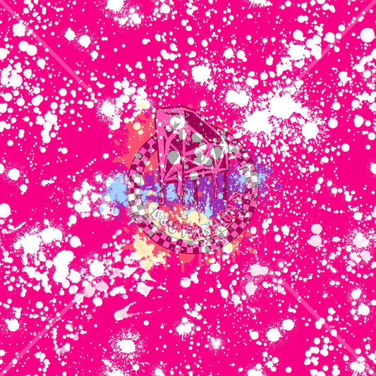 White Splatter Handmade