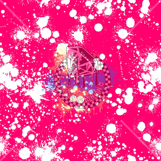 White Splatter Handmade