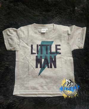 Mama & Little Man Mommy and Me Ladies Shirt Girls Shirt Boys Shirt