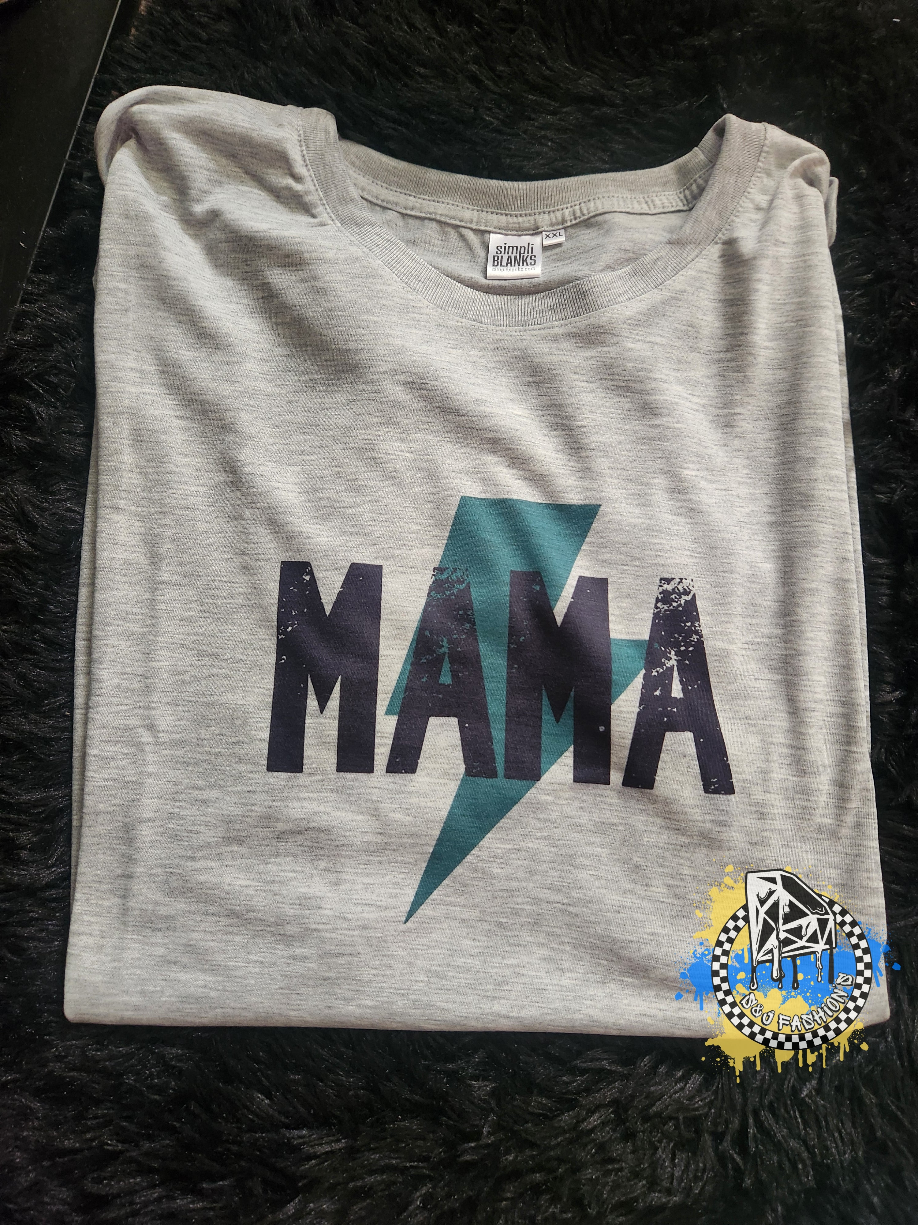 Mama & Little Man Mommy and Me Ladies Shirt Girls Shirt Boys Shirt