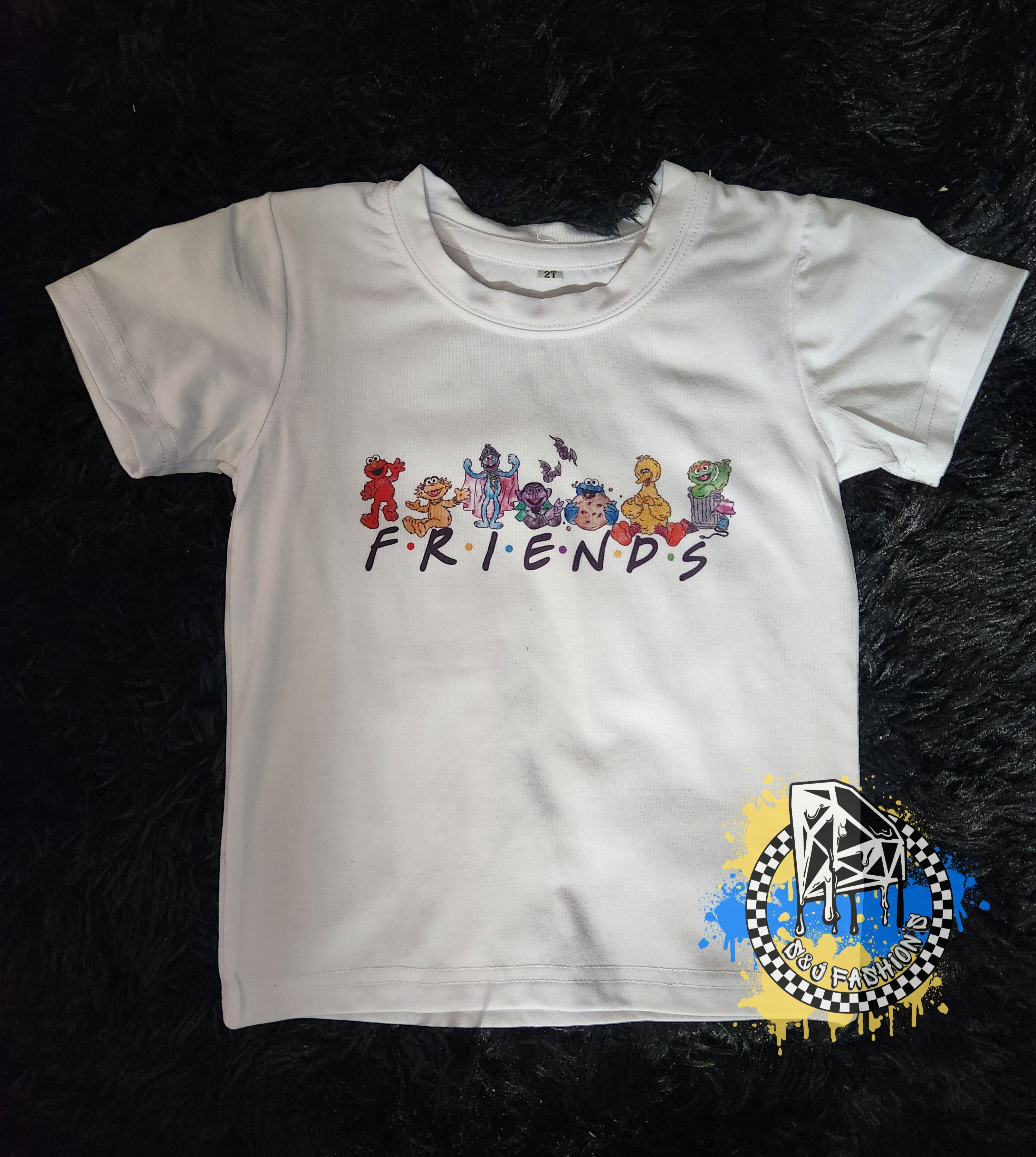 Sesame Street Friends Boys Shirt Girls Shirt Ladies Shirt Mens Shirt