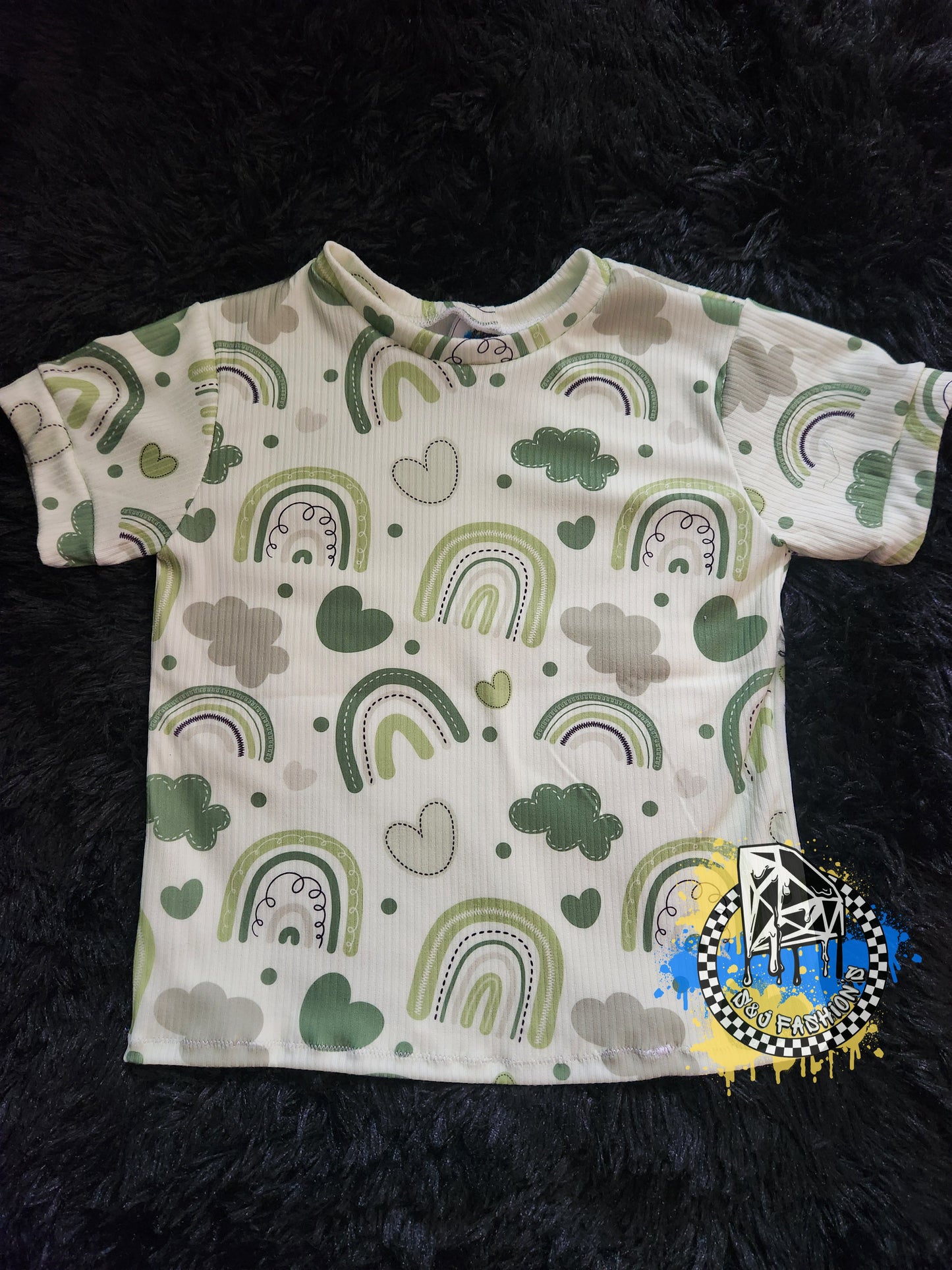 Rainbow St. Patricks Handmade