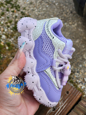 Teddy Bear Shoes Purple