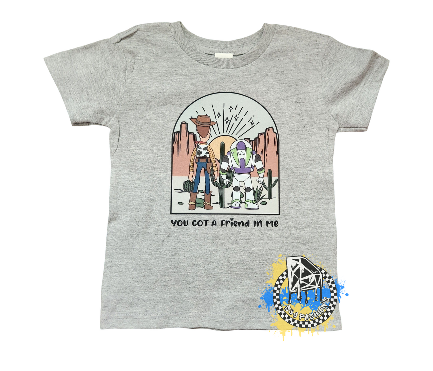 Toy Story You Got A Friend In Me Boys Shirt Girls Shirt