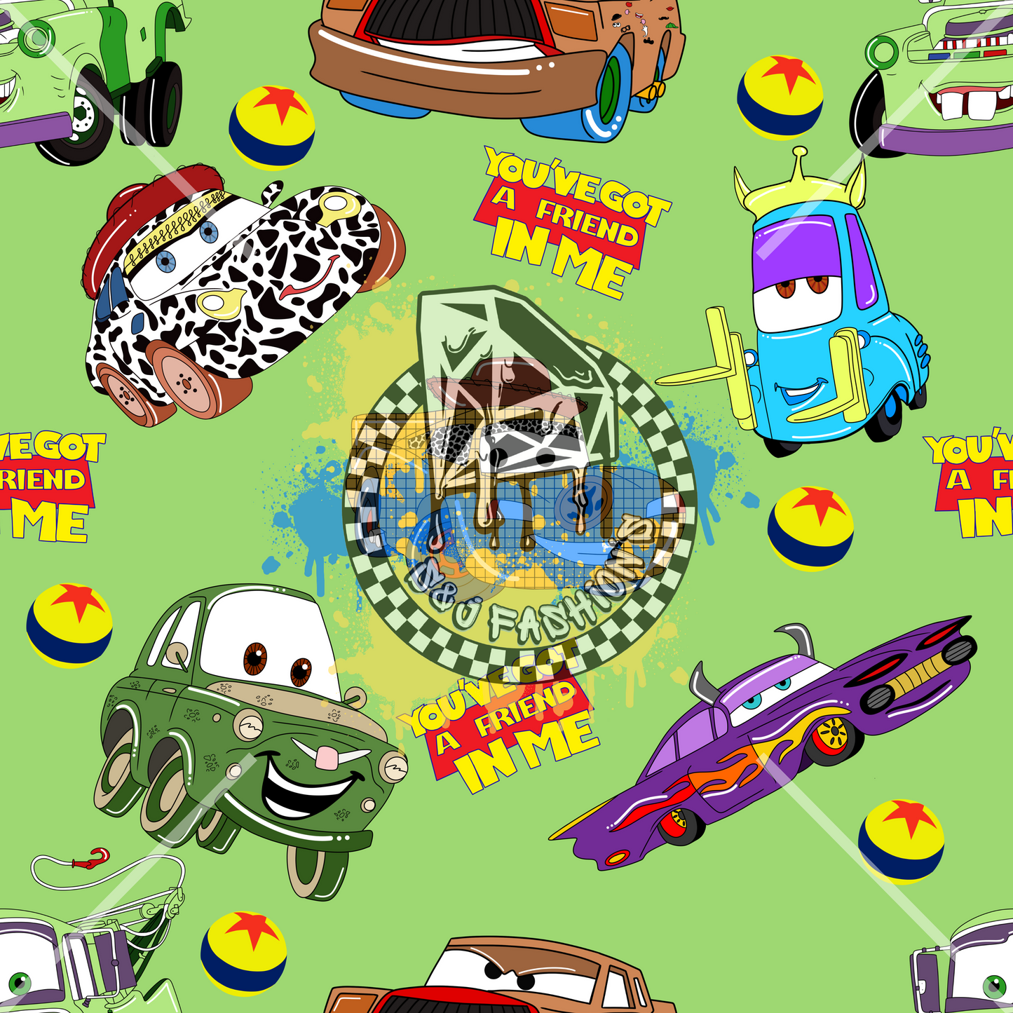 Toy Story Disney Cars Handmade