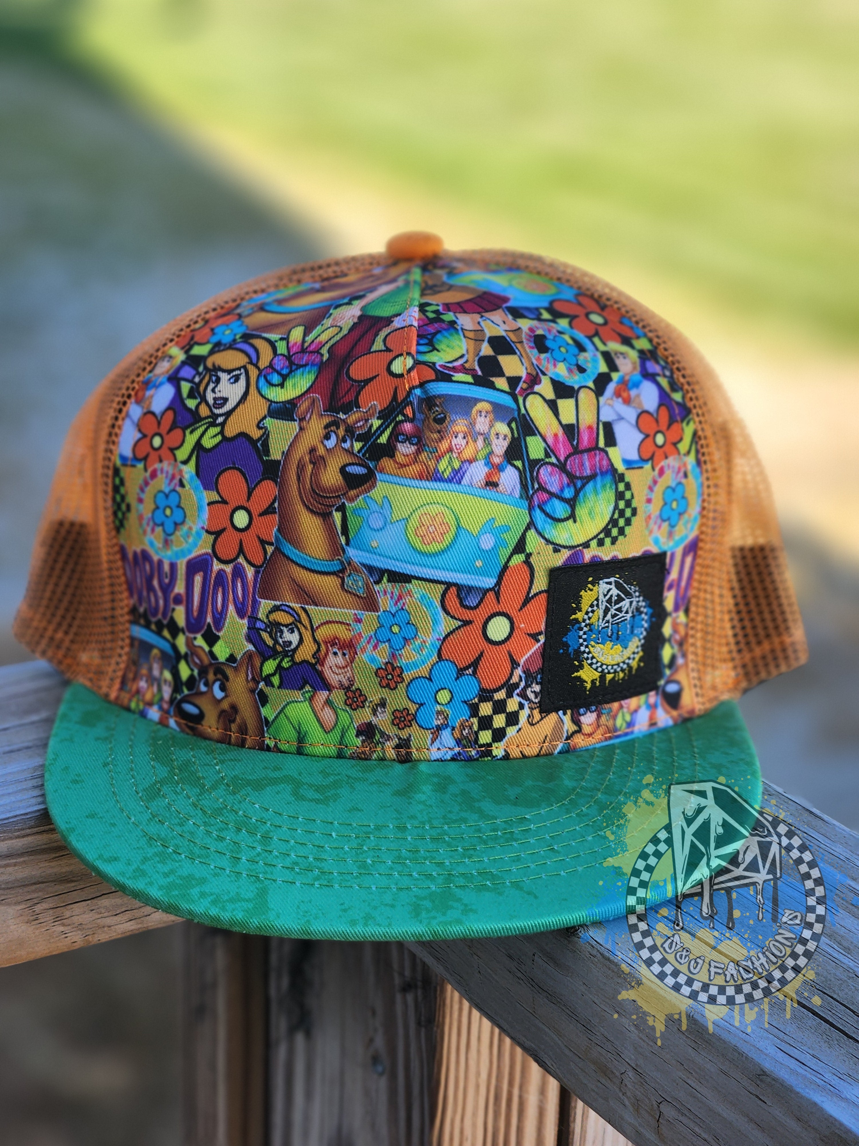 Scooby Doo Trucker Snapback Hat RTS