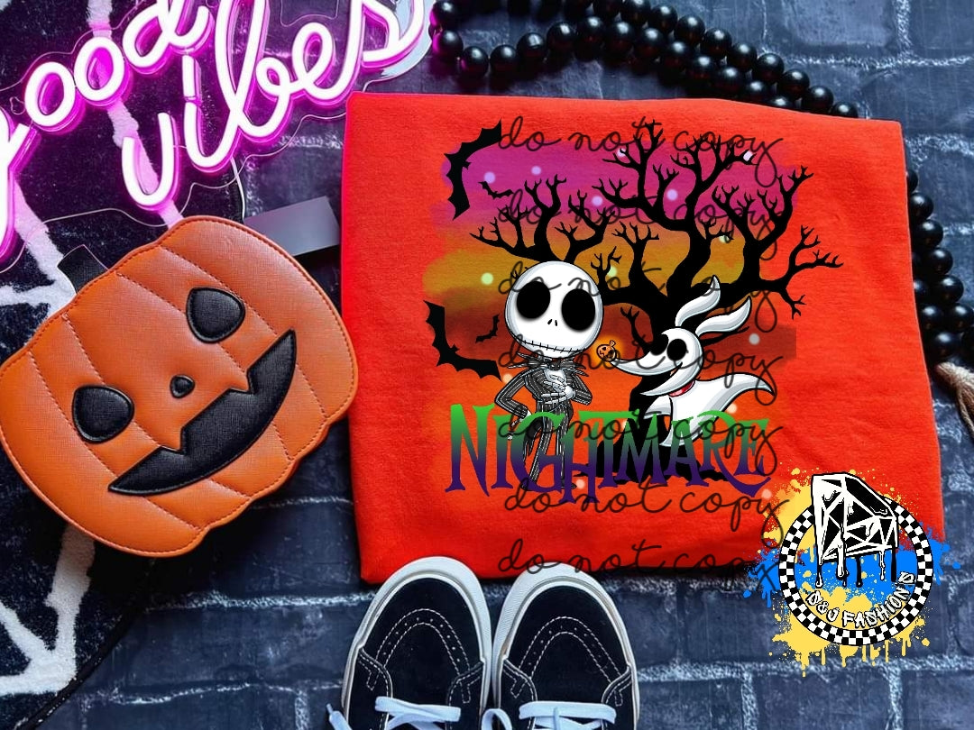 NBC Halloween Girls Shirt Boys Shirt Ladies Shirt Mens Shirt