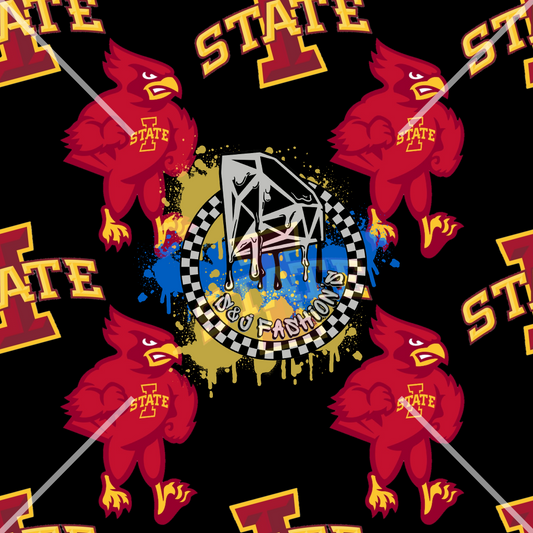 Iowa State Football Handmade