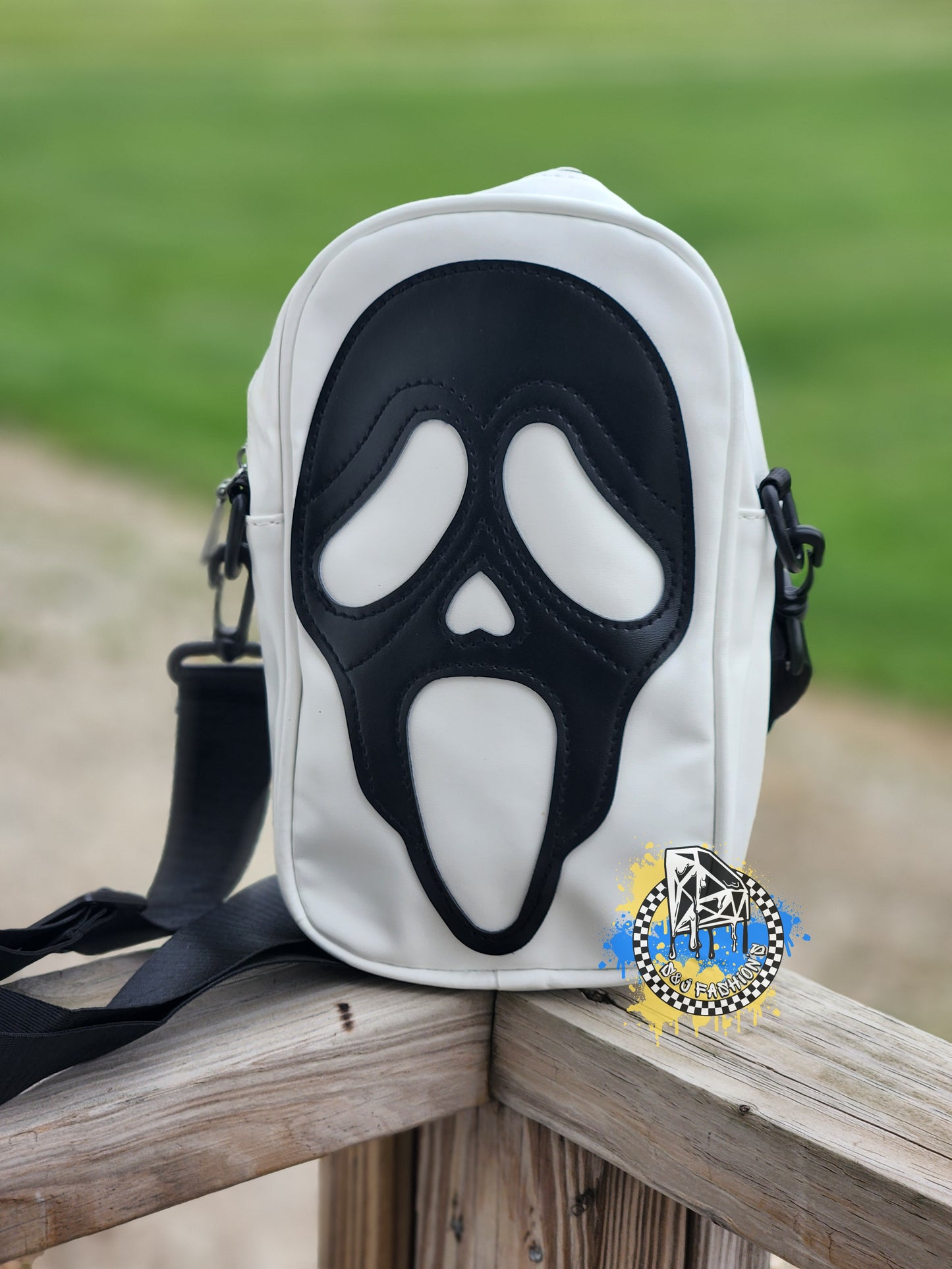 White Ghostface Bag Halloween