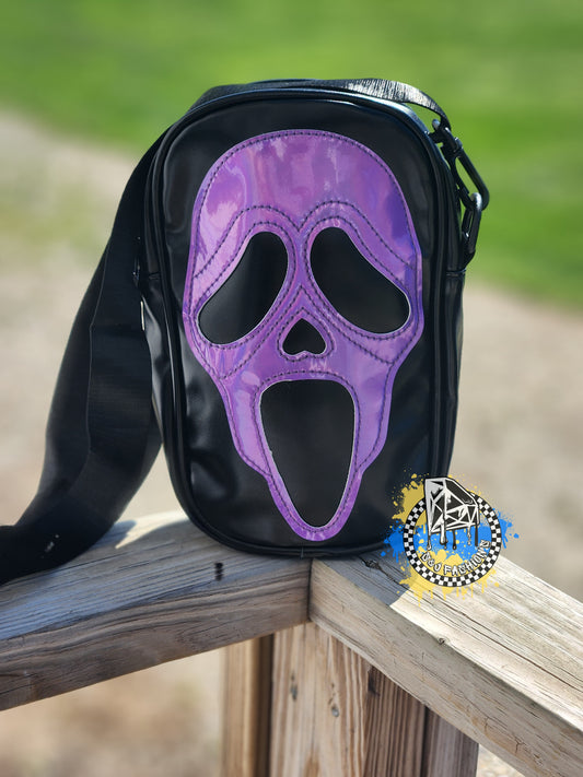 Purple Holo Ghostface Bag Halloween