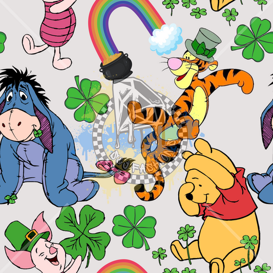 Winnie The Pooh St. Patricks Handmade