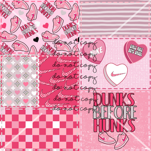 Dunks Valentines Handmade