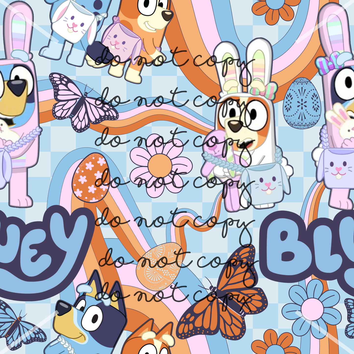 Bluey Easter Handmade