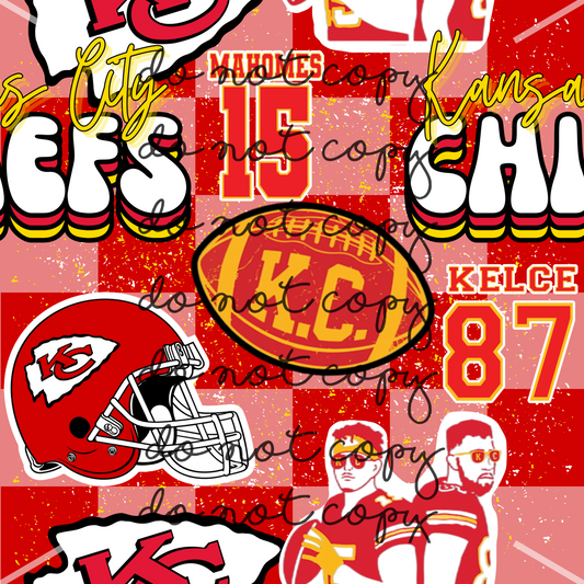KC Chiefs NFL Handmade Football