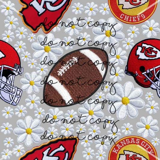 KC Chiefs NFL Handmade Football