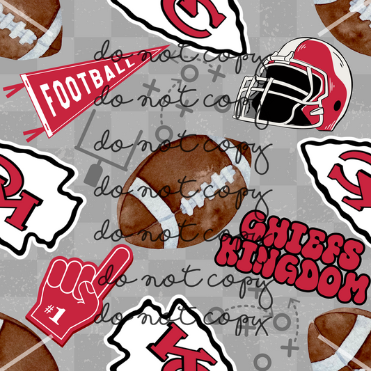 KC Chiefs NFL Handmade Football