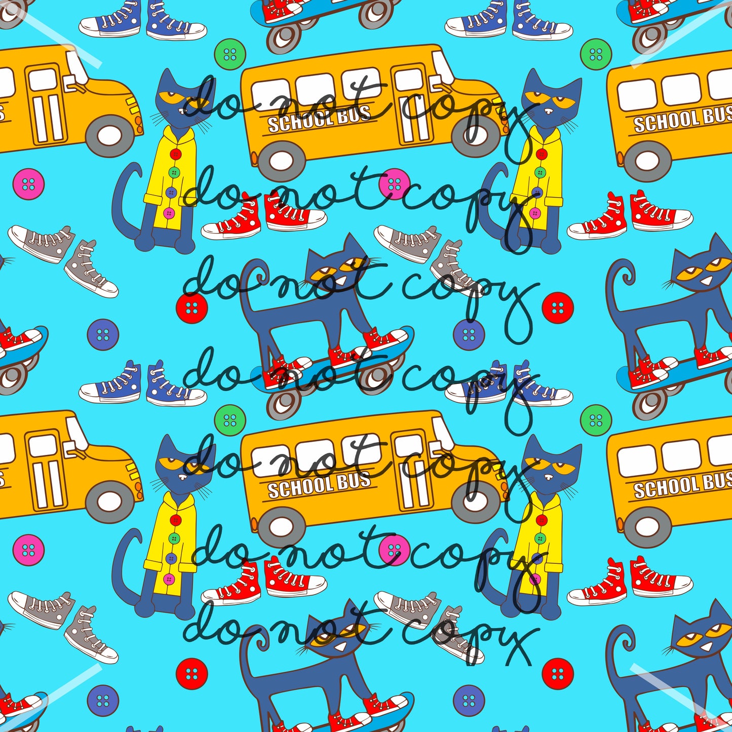 Pete The Cat Story Book Handmade