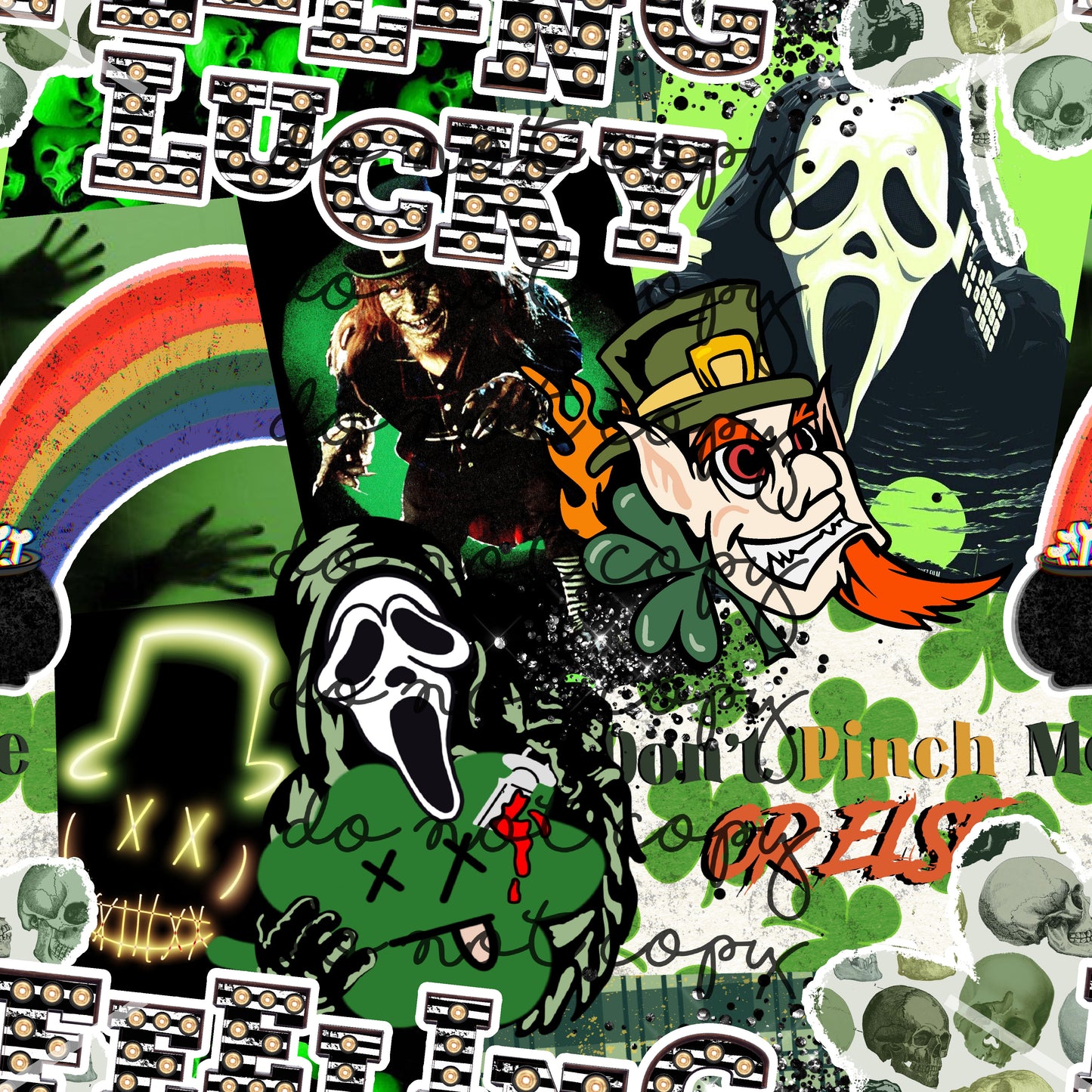 Spooky St. Patricks Handmade