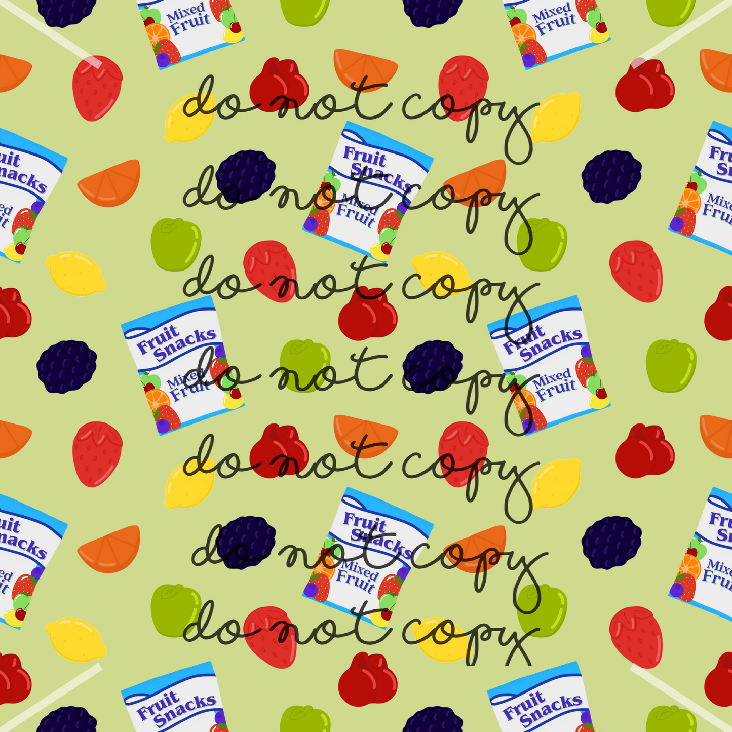Fruit Snacks Handmade