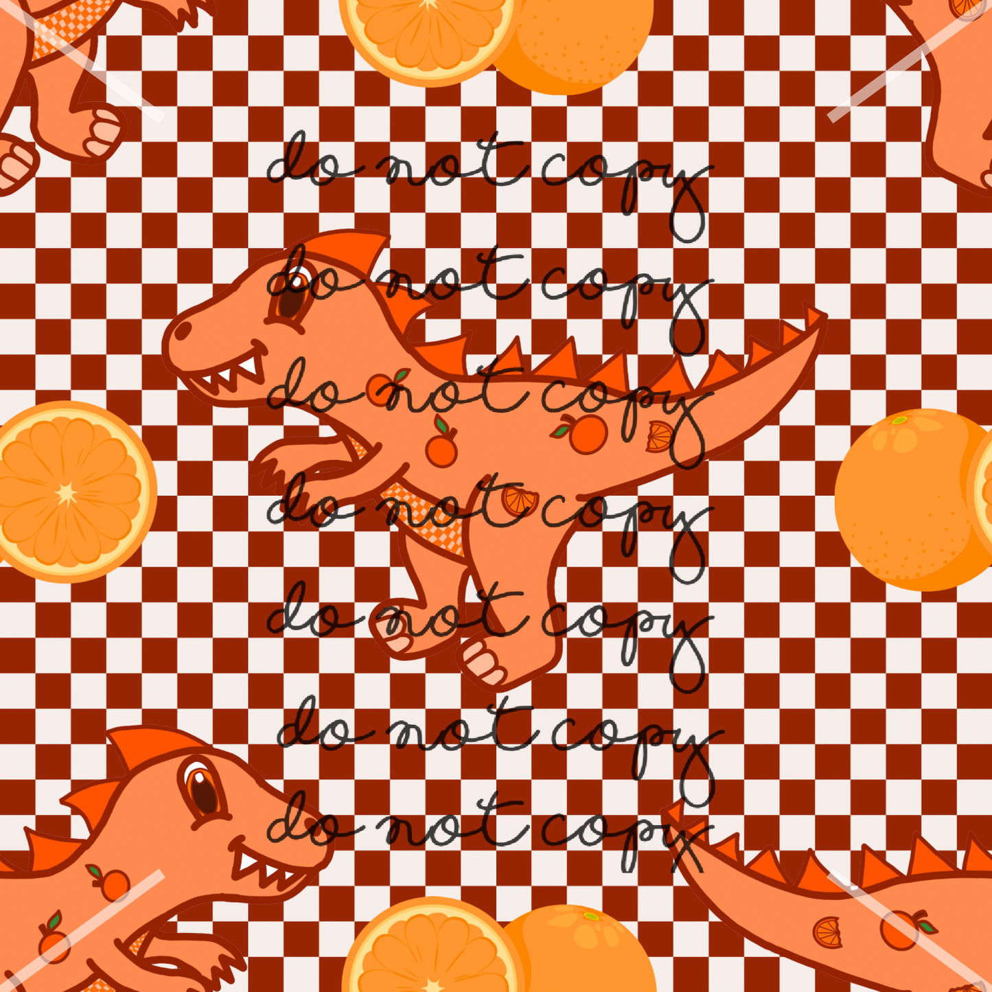 Fruit Dino Handmade