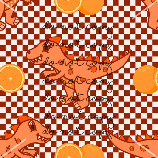 Fruit Dino Handmade
