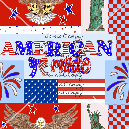 American Made 4th of July Handmade
