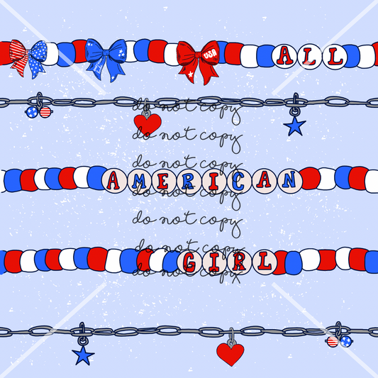 American Girl 4th of July Handmade
