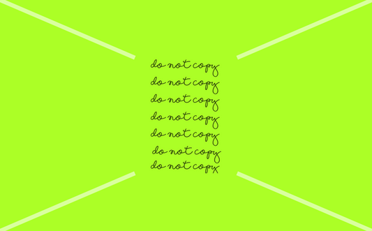 Bright Green Boyz Rule Handmade