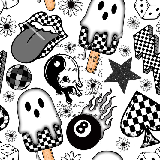 Vans Spooky Summer Handmade