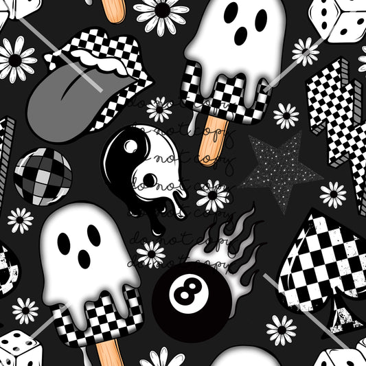 Vans Spooky Summer Handmade