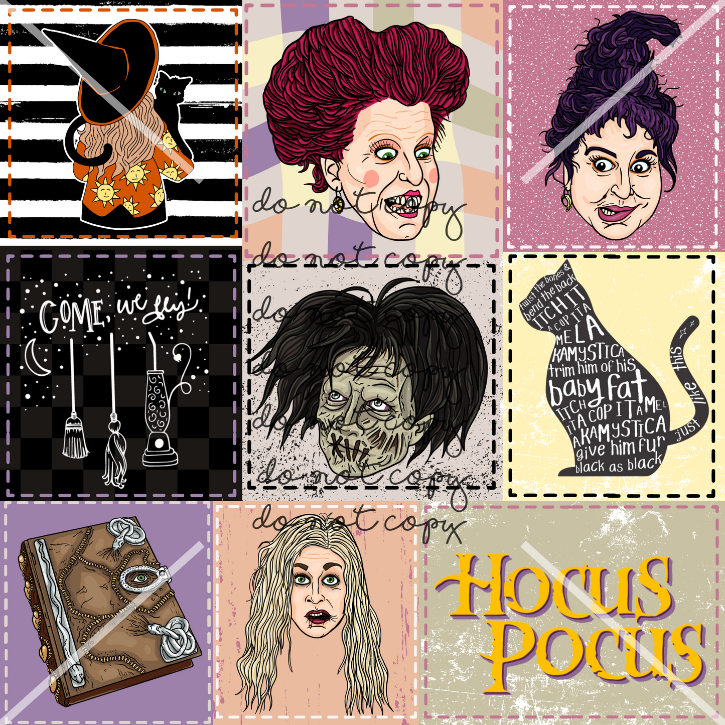 Hocus Pocus Halloween Handmade