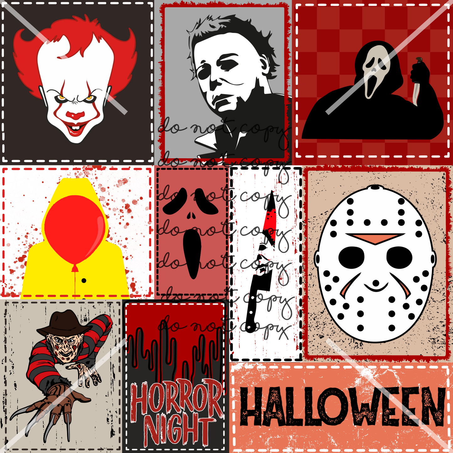Halloween Horror Mashup Handmade