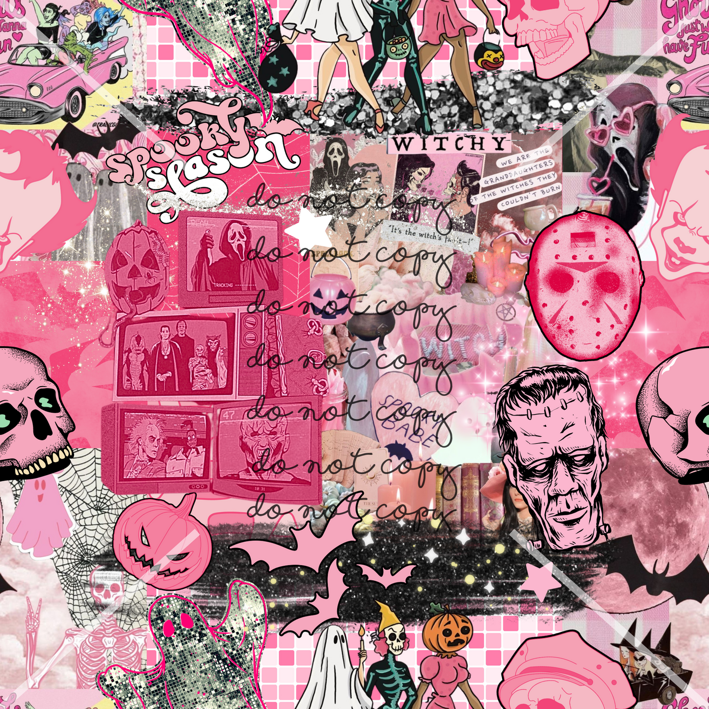 Spooky Season Halloween Mashup Handmade