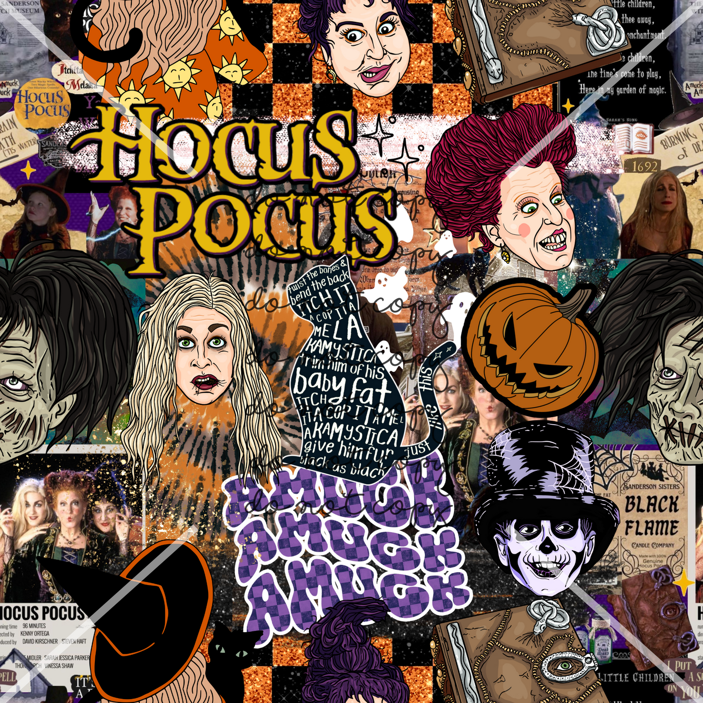 Hocus Pocus Halloween Handmade