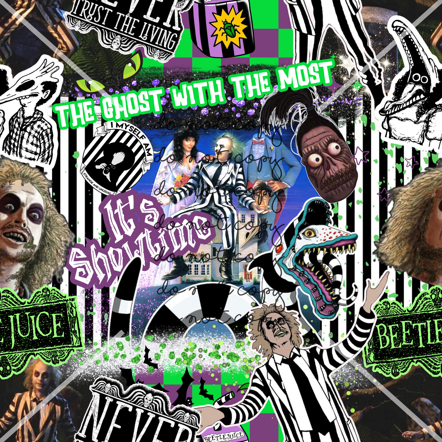 Beetlejuice Halloween Handmade