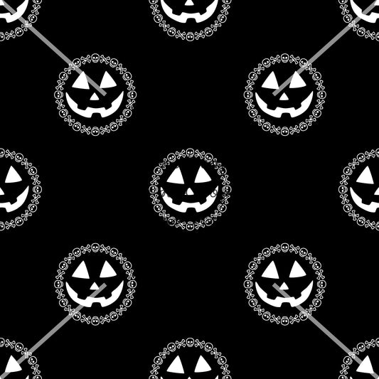 Pumpkin Face Halloween Handmade