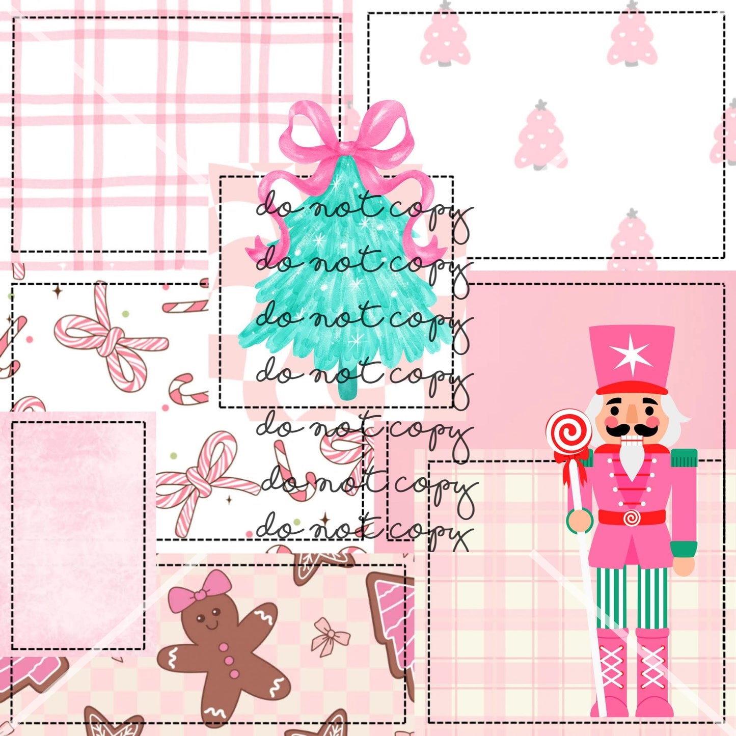 Pink Nutcracker Christmas Handmade